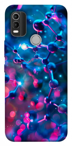 Чехол itsPrint Neon molucula для Nokia C21 Plus