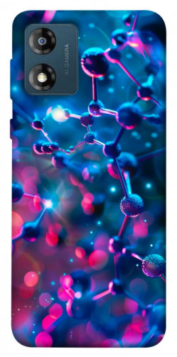 Чохол itsPrint Neon molucula для Motorola Moto E13