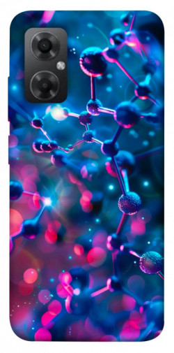 Чехол itsPrint Neon molucula для Xiaomi Redmi Note 11R