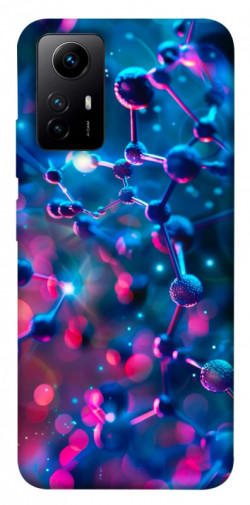 Чохол itsPrint Neon molucula для Xiaomi Redmi Note 12S