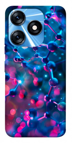 Чохол itsPrint Neon molucula для TECNO Spark 10 Pro