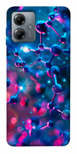 Чохол itsPrint Neon molucula для Motorola Moto G14