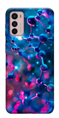 Чохол itsPrint Neon molucula для Motorola Moto G42