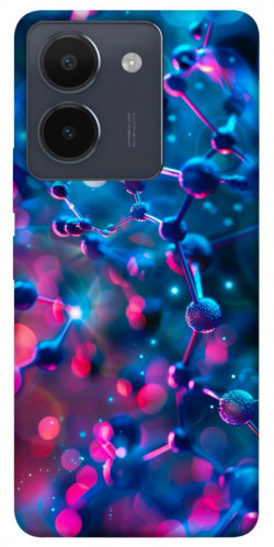 Чохол itsPrint Neon molucula для Vivo Y36