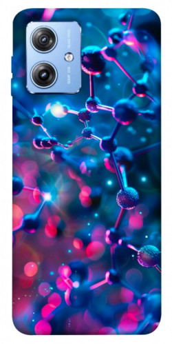 Чохол itsPrint Neon molucula для Motorola Moto G84