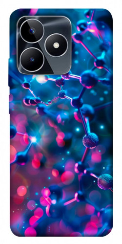 Чохол itsPrint Neon molucula для Realme C53