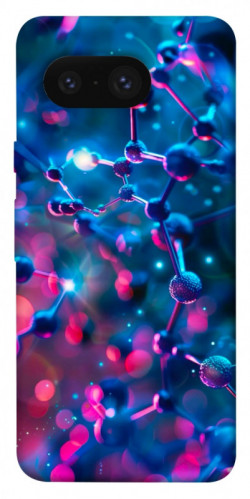 Чехол itsPrint Neon molucula для Google Pixel 8