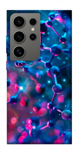 Чохол itsPrint Neon molucula для Samsung Galaxy S24 Ultra