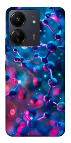 Чохол itsPrint Neon molucula для Xiaomi Redmi 13C