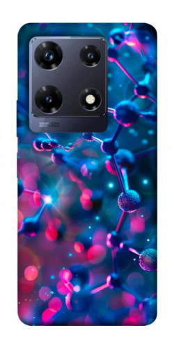 Чехол itsPrint Neon molucula для Infinix Note 30 Pro