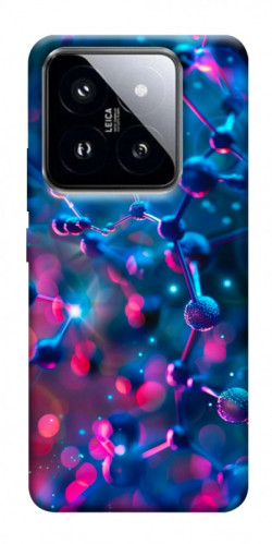 Чохол itsPrint Neon molucula для Xiaomi 14 Pro