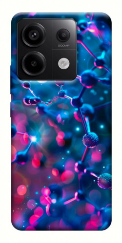Чохол itsPrint Neon molucula для Xiaomi Redmi Note 13 Pro 4G