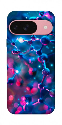 Чехол itsPrint Neon molucula для Google Pixel 9