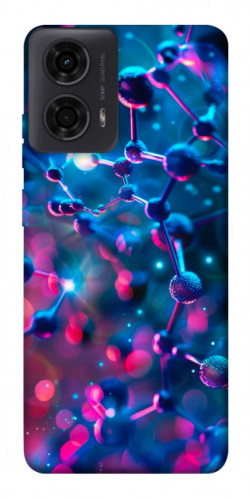 Чохол itsPrint Neon molucula для Motorola Moto G24