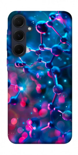 Чохол itsPrint Neon molucula для Samsung Galaxy A55