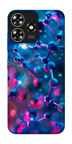 Чехол itsPrint Neon molucula для ZTE Blade A73 4G