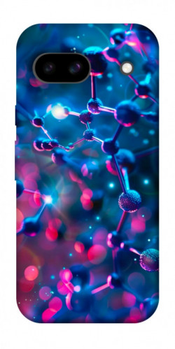 Чехол itsPrint Neon molucula для Google Pixel 8a