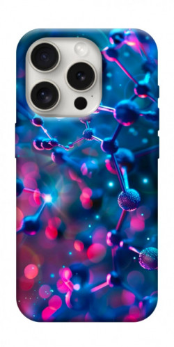 Чехол itsPrint Neon molucula для Apple iPhone 16 Pro (6.3")