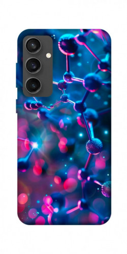 Чехол itsPrint Neon molucula для Samsung Galaxy S24 FE