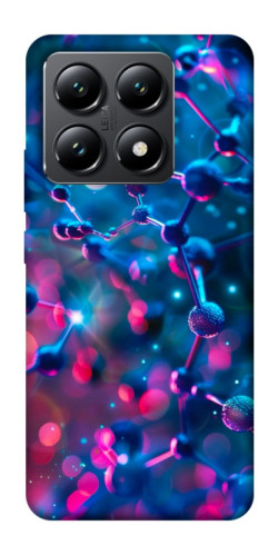 Чехол itsPrint Neon molucula для Xiaomi 14T