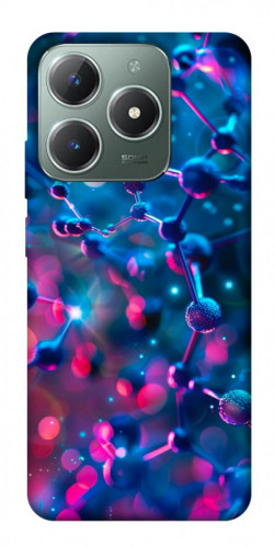 Чехол itsPrint Neon molucula для Realme C61 4G