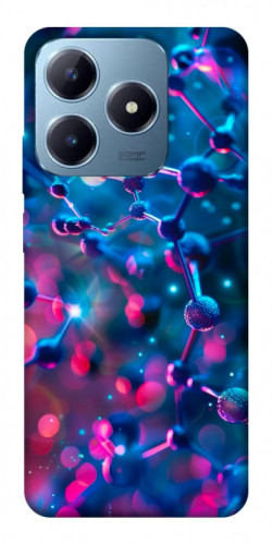 Чехол itsPrint Neon molucula для Realme C63 4G