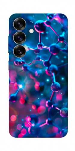 Чехол itsPrint Neon molucula для Samsung Galaxy S25