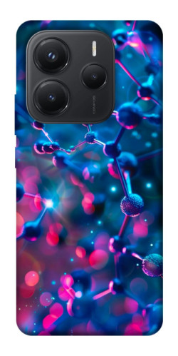 Чехол itsPrint Neon molucula для Xiaomi Redmi Note 14 5G