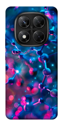 Чехол itsPrint Neon molucula для Xiaomi Redmi Note 14 Pro 5G