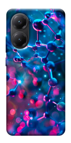 Чехол itsPrint Neon molucula для Xiaomi Poco X7 Pro