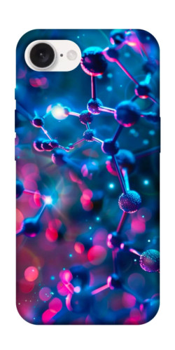 Чехол itsPrint Neon molucula для Apple iPhone 16e (6.1")