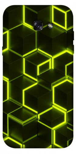 Чехол itsPrint Neon hexagon для Samsung A720 Galaxy A7 (2017)