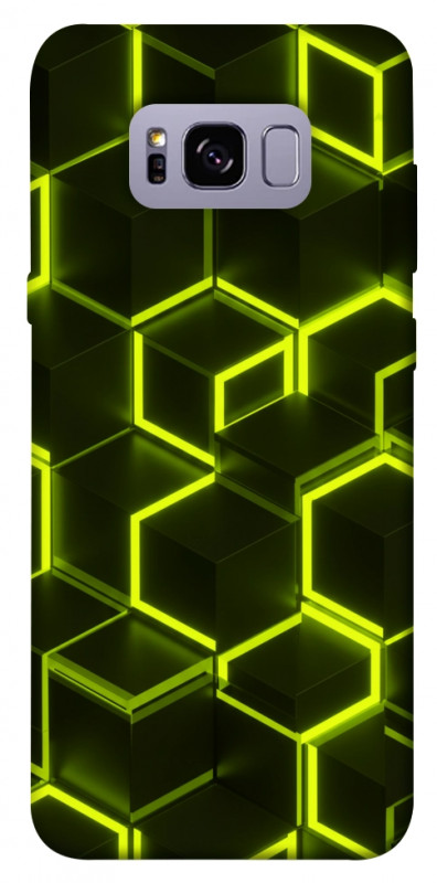 Чехол itsPrint Neon hexagon для Samsung G955 Galaxy S8 Plus, паттерн, купить оптом с доставкой