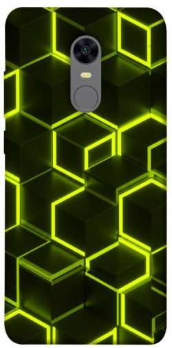 Чехол itsPrint Neon hexagon для Xiaomi Redmi 5 Plus / Redmi Note 5 (Single Camera)