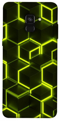 Чохол itsPrint Neon hexagon для Samsung A530 Galaxy A8 (2018)