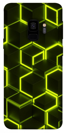 Чехол itsPrint Neon hexagon для Samsung Galaxy S9