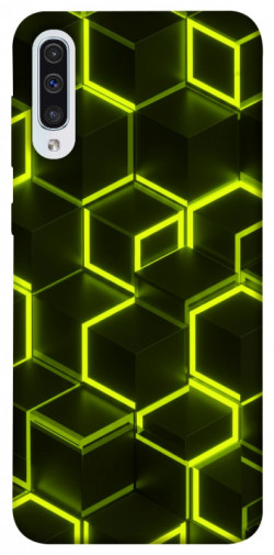 Чехол itsPrint Neon hexagon для Samsung Galaxy A50 (A505F) / A50s / A30s