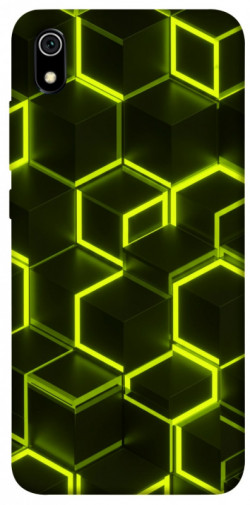 Чохол itsPrint Neon hexagon для Xiaomi Redmi 7A
