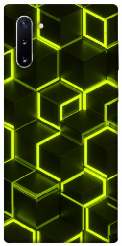 Чехол itsPrint Neon hexagon для Samsung Galaxy Note 10
