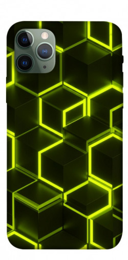 Чехол itsPrint Neon hexagon для Apple iPhone 11 Pro (5.8")