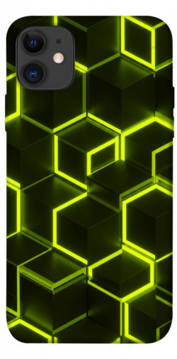 Чехол itsPrint Neon hexagon для Apple iPhone 11 (6.1")