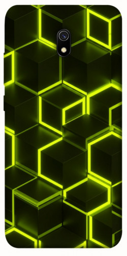 Чехол itsPrint Neon hexagon для Xiaomi Redmi 8a