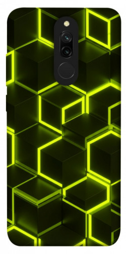 Чехол itsPrint Neon hexagon для Xiaomi Redmi 8
