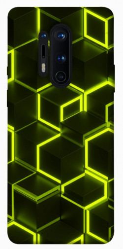 Чехол itsPrint Neon hexagon для OnePlus 8 Pro