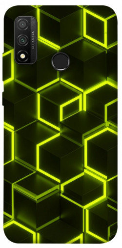 Чехол itsPrint Neon hexagon для Huawei P Smart (2020)
