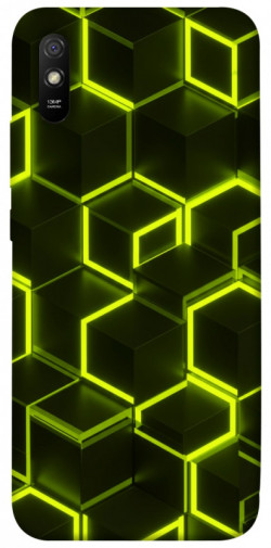 Чехол itsPrint Neon hexagon для Xiaomi Redmi 9A