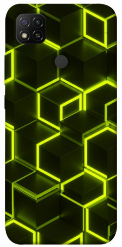 Чехол itsPrint Neon hexagon для Xiaomi Redmi 9C