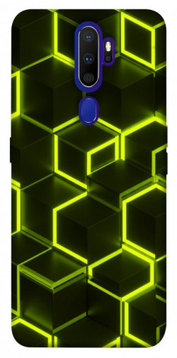 Чехол itsPrint Neon hexagon для Oppo A5 (2020) / Oppo A9 (2020)