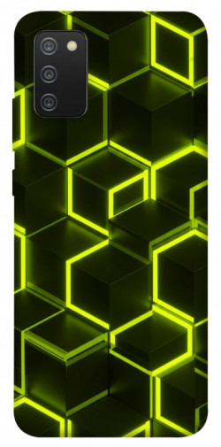 Чехол itsPrint Neon hexagon для Samsung Galaxy A02s