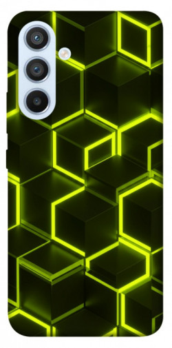 Чехол itsPrint Neon hexagon для Samsung Galaxy A54 5G